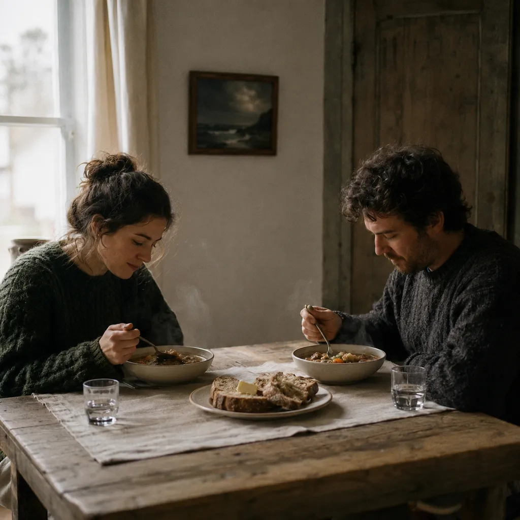 A scene from Food and Drink